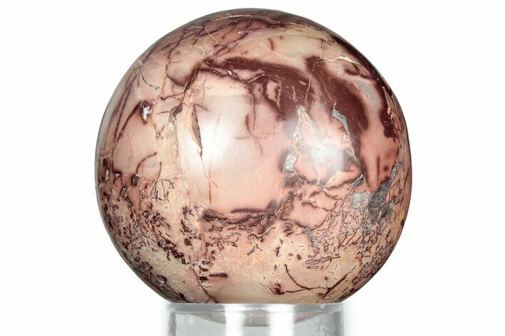 Polished Saharan Desert Jasper Sphere - Morocco #326906